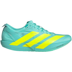 adidas �A�f�B�_�X �����Y �X�j�[�J�[ �yadidas Adizero Adios 9 Flash Aqua Lucid Lemon Zero Metalic�z �T�C�Y US_10(28.0cm) Flash Aqua/Lucid Lemon/Zero Metalic