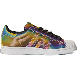 adidas AfB_X Y Xj[J[ yadidas Superstar Iridescent Rainbowz TCY US_5(23.0cm) Footwear White/Supplier Colour/Core Black