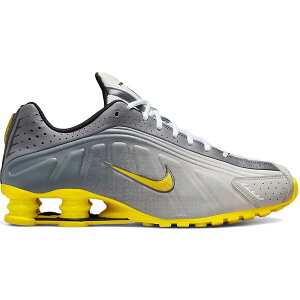 Nike �i�C�L �����Y �X�j�[�J�[ �yNike Shox R4 Bright Citron�z �T�C�Y US_11(29.0cm) Vast Grey/Light Graphite/Smoke Grey/Bright Citron