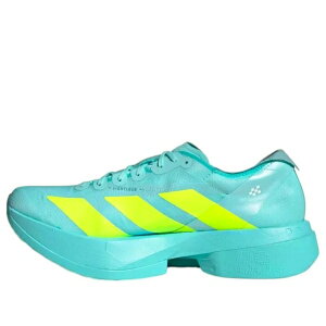 adidas AfB_X Y Xj[J[ yadidas Adizero Adios Pro 4 'Flash Aqua Lucid Lemon' JR1251z TCY US_8(26.0cm)