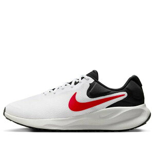 Nike �i�C�L �����Y �X�j�[�J�[ �yNike Revolution 7 'White Black Photon Dust Fire Red' FB2207-102�z �T�C�Y US_M_14