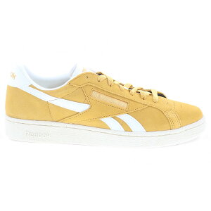 Reebok ���[�{�b�N �����Y �X�j�[�J�[ �yReebok Club C Grounds UK Grit Gold Paper White Chalk�z �T�C�Y US_11.5(29.5cm) Grit Gold/Paper White/Chalk