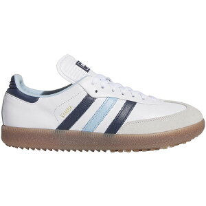 adidas �A�f�B�_�X �����Y �X�j�[�J�[ �yadidas Samba Spikeless Golf White Night Indigo Clear Sky�z �T�C�Y US_8.5(26.5cm) Cloud White/Night Indigo/Clear Sky