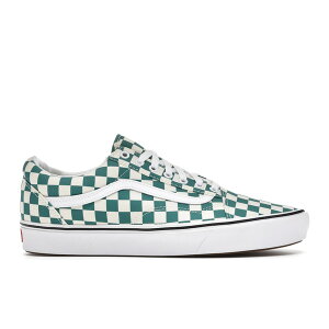 Vans �o���Y �����Y �X�j�[�J�[ �yVans Old Skool Comfycush Checkerboard Quetzal�z �T�C�Y US_6.5(24.5cm) Quetzal/True White