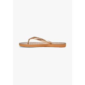 ロキシー レディース サンダル シューズ VIVA SPARKLE - T-bar sandals - bronze