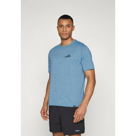 パタゴニア メンズ バスケットボール スポーツ COOL DAILY GRAPHIC - Sports T-shirt - skyline/utility blue