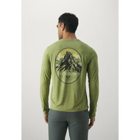 パタゴニア メンズ バスケットボール スポーツ CAP COOL DAILY GRAPHIC LANDS - Long sleeved top - buckhorn green