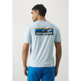 パタゴニア メンズ バスケットボール スポーツ CAP COOL DAILY GRAPHIC WATERS - Sports T-shirt - chilled blue