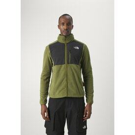 ノースフェイス メンズ バスケットボール スポーツ HOMESAFE FULL ZIP - Fleece jacket - forest olive/black