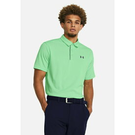 アンダーアーマー メンズ バスケットボール スポーツ TECH - Polo shirt - matrix green