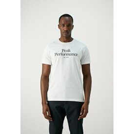 ピークパフォーマンス メンズ バスケットボール スポーツ ORIGINAL TEE - Print T-shirt - offwhite/black
