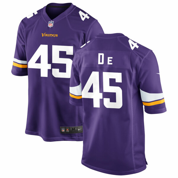 ナイキ メンズ ユニフォーム トップス Minnesota Vikings Nike Vapor Untouchable Custom Elite Jersey Purple