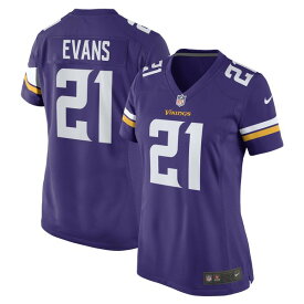 ナイキ レディース ユニフォーム トップス Akayleb Evans Minnesota Vikings Nike Women's Game Player Jersey Purple