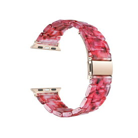 ポッシュ テック レディース 腕時計 アクセサリー Women's Claire Resin Band for Apple Watch Size-38mm,40mm,41mm Cherry