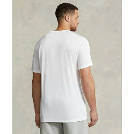 ラルフローレン メンズ Tシャツ トップス Men's Big & Tall Performance Jersey T-Shirt Ceramic White