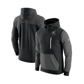 ナイキ レディース パーカー・スウェットシャツ アウター Men's Black Michigan State Spartans AV-15 2.0 Pullover Hoodie Black