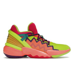 adidas �A�f�B�_�X �����Y �X�j�[�J�[ �yadidas D.O.N. Issue #2 Multi-Color�z �T�C�Y US_10(28.0cm) Shock Pink/Semi Solar Slime/Glory Purple
