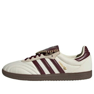 adidas �A�f�B�_�X ���f�B�[�X �X�j�[�J�[ �y(WMNS) adidas Samba Long Tongue 'Cream White Maroon' IH9045�z �T�C�Y US_8.5(25.5cm)