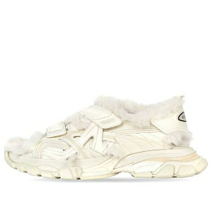 Balenciaga �o�����V�A�K ���f�B�[�X �X�j�[�J�[ �y(WMNS) Balenciaga Track Sandals 'Fake Fur White' 668560W3CQ39700�z �T�C�Y US_6(23.0cm)