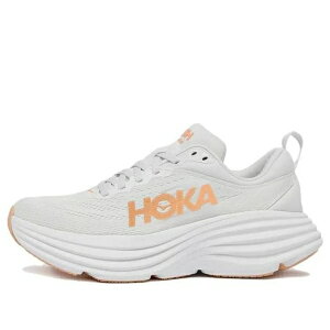 HOKA ONE ONE �z�J�I�l�I�l ���f�B�[�X �X�j�[�J�[ �y(WMNS) HOKA ONE ONE Bondi 8 'White Cantaloupe' 1127952-WLP�z �T�C�Y US_6.5(23.5cm)