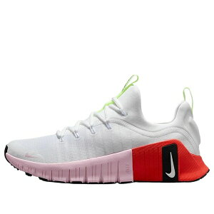 Nike �i�C�L ���f�B�[�X �X�j�[�J�[ �y(WMNS) Nike Free Metcon 6 'White Barely Volt Bright Crimson Pink Foam' IB4526-100�z �T�C�Y US_9(26.0cm)