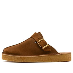 Clarks �N���[�N�X ���f�B�[�X �X�j�[�J�[ �y(WMNS) Clarks Trek Mule Suede 'Caramel' 26164440�z �T�C�Y US_9(26.0cm)