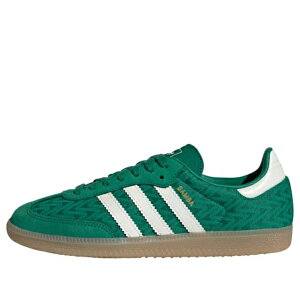 adidas �A�f�B�_�X ���f�B�[�X �X�j�[�J�[ �y(WMNS) adidas Samba 'Bold Green Off White Gold Metallic' IH3976�z �T�C�Y US_5(22.0cm)