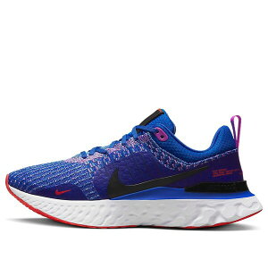Nike �i�C�L ���f�B�[�X �X�j�[�J�[ �y(WMNS) Nike React Infinity Run Flyknit 3 'Racer Blue Crimson' DZ3016-400�z �T�C�Y US_7(24.0cm)