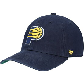 フォーティーセブン メンズ 帽子 アクセサリー Indiana Pacers '47 Team Franchise Fitted Hat Navy