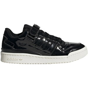 adidas AfB_X fB[X Xj[J[ yadidas Forum Low Black Patent (Women's)z TCY US_5.5(22.5cm) Core Black/Core Black/Off White