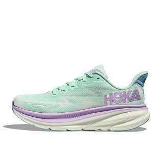 HOKA ONE ONE �z�J�I�l�I�l ���f�B�[�X �X�j�[�J�[ �y(WMNS) HOKA ONE ONE Clifton 9 Wide 'Ocean Lilac Mist' 1132211-SOLM�z �T�C�Y US_8(25.0cm)