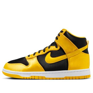 Nike �i�C�L ���f�B�[�X �X�j�[�J�[ �y(WMNS) Nike Dunk High Goldenrod Satin 'Yellow Black' FN4216-001�z �T�C�Y US_6(23.0cm)