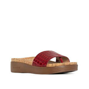 hihvl[ fB[X T_ V[Y Fiji Sandal Red Croc Print