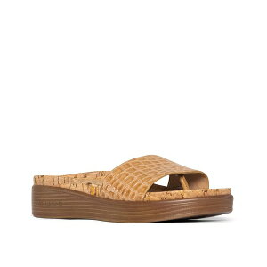 �h�i���h�v���l�[�� ���f�B�[�X �T���_�� �V���[�Y Fiji Sandal Camel Croc Print