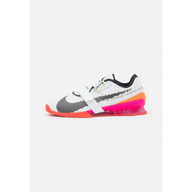 ナイキ レディース テニス スポーツ ROMALEOS 4 SE - Training shoe - white/black/bright crimson/pink blast/total orange/volt