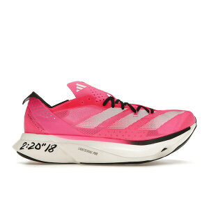 adidas �A�f�B�_�X �����Y �X�j�[�J�[ �yadidas Adizero Adios Pro 3 Lucid Pink Cloud White�z �T�C�Y US_5(23.0cm) Lucid Pink/Cloud White/Core Black