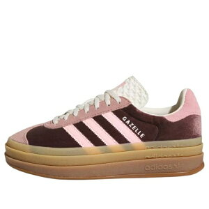 adidas �A�f�B�_�X ���f�B�[�X �X�j�[�J�[ �y(WMNS) adidas Gazelle Bold 'Shadow Brown Glow Pink' JQ5143�z �T�C�Y US_W_10.5