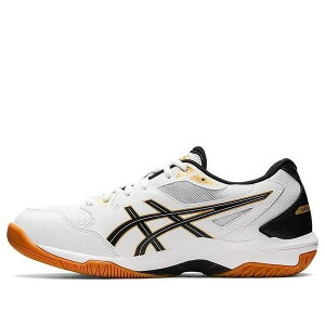 ASICS AVbNX Y Xj[J[ White/Black/Brown yASICS Gel-Rocket 10 2E Wide 'White Black Gum' 1073A053-101z TCY US_12.5(30.5cm)