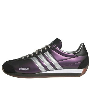 adidas �A�f�B�_�X �����Y �X�j�[�J�[ Purple/Silver Metallic/Core Black �yadidas Country x Always 'Purple Silver Metallic' JH9100�z �T�C�Y US_11(29.0cm)