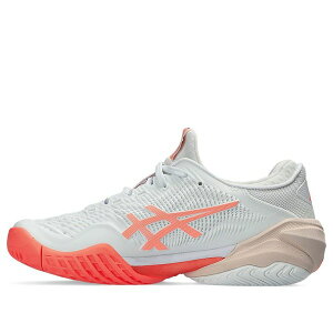 ASICS �A�V�b�N�X ���f�B�[�X �X�j�[�J�[ �y(WMNS) ASICS Court FF 3 'White Sun Coral' 1042A220-103�z �T�C�Y US_8(25.0cm)