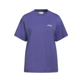 【送料無料】 デウス エクス マキナ レディース Tシャツ トップス T-shirts Purple