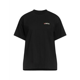 【送料無料】 デウス エクス マキナ レディース Tシャツ トップス T-shirts Black