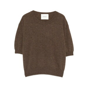 ���T�E���� ���f�B�[�X T�V���c �g�b�v�X Genevra short-sleeve top Brown