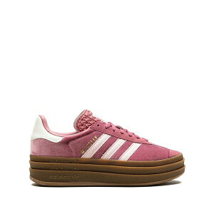 �A�f�B�_�X ���f�B�[�X �X�j�[�J�[ �V���[�Y Gazelle bold sandy pink sneakers Pink