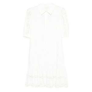 �����[�W���[ ���f�B�[�X �����s�[�X �g�b�v�X Embroidered dress White