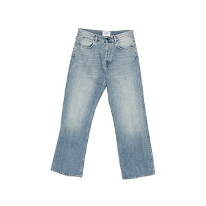�G���V�[23 �����Y �f�j���p���c �{�g���X Faded-effect straight-leg jeans Blue