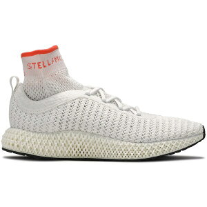 adidas �A�f�B�_�X ���f�B�[�X �X�j�[�J�[ �yadidas Alphaedge 4D Stella McCartney White (Women's)�z �T�C�Y US_9(26.0cm) Core White/True Orange/Core Black