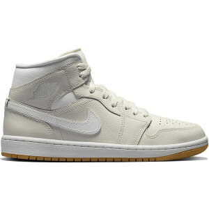 Jordan W[_ fB[X Xj[J[ yJordan 1 Mid Phantom Gum (Women's)z TCY US_9(26.0cm) Phantom/Gum Light Brown/White