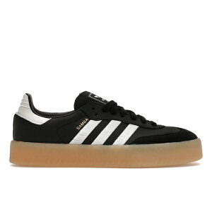 adidas �A�f�B�_�X ���f�B�[�X �X�j�[�J�[ �yadidas Sambae Black White Gum (Women's)�z �T�C�Y US_9(26.0cm) Core Black/Core Black/Cloud White