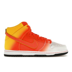 Nike �i�C�L �����Y �X�j�[�J�[ �yNike SB Dunk High Sweet Tooth Candy Corn�z �T�C�Y US_10.5(28.5cm) Amarillo/Orange-White-Black